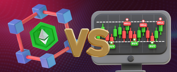 Visual comparison of Ethereum and Bitcoin, focusing on decentralized oracles against centralized FX price feeds.