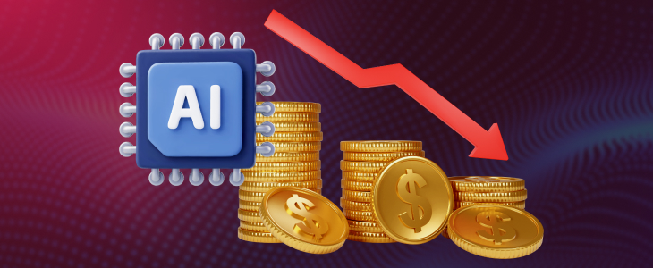 A graphic illustrating the upward trends of AI and Bitcoin, symbolizing their growing influence in technology and finance.