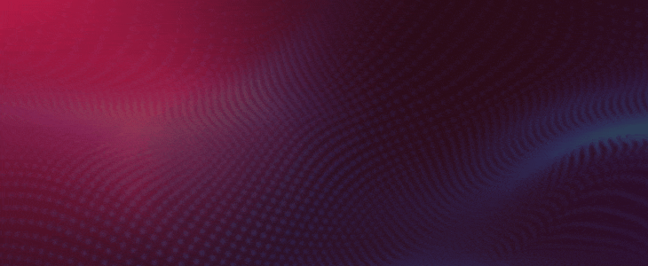 An animated abstract background of purple and red gradient tones with dotted wave patterns. A man in a business suit is included in the scene, representing forex, finance, and professionalism